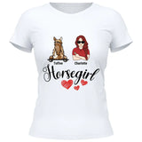 Horse Girl - Customizable T-Shirt