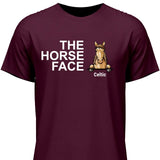 The Horse Face - Customizable T-Shirt