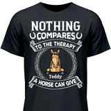 Horse Therapy - Customizable T-Shirt