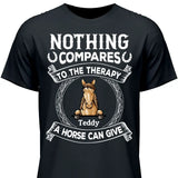 Horse Therapy - Customizable T-Shirt