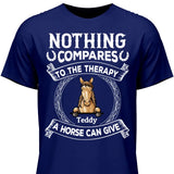 Horse Therapy - Customizable T-Shirt
