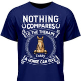 Horse Therapy - Customizable T-Shirt