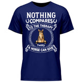 Horse Therapy - Customizable T-Shirt