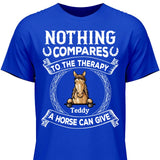 Horse Therapy - Customizable T-Shirt