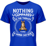 Horse Therapy - Customizable T-Shirt