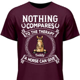 Horse Therapy - Customizable T-Shirt