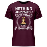 Horse Therapy - Customizable T-Shirt