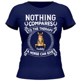 Horse Therapy - Customizable T-Shirt