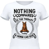 Horse Therapy - Customizable T-Shirt