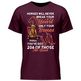 Never Break Your Heart - Customizable T-Shirt
