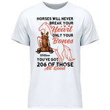 Never Break Your Heart - Customizable T-Shirt