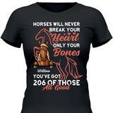 Never Break Your Heart - Customizable T-Shirt