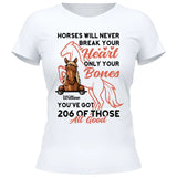 Never Break Your Heart - Customizable T-Shirt