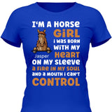 I’m a horse girl - Customizable T-Shirt