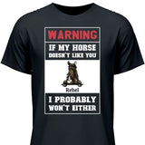Warning - Customizable T-Shirt