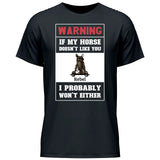 Warning - Customizable T-Shirt