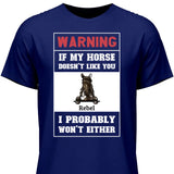 Warning - Customizable T-Shirt