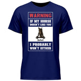 Warning - Customizable T-Shirt