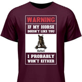 Warning - Customizable T-Shirt