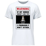 Warning - Customizable T-Shirt