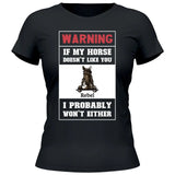 Warning - Customizable T-Shirt