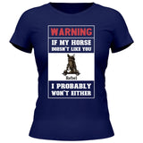 Warning - Customizable T-Shirt