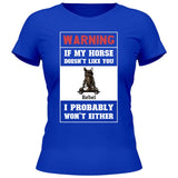 Warning - Customizable T-Shirt