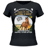 A wise Woman Photo Upload - Customizable T-Shirt
