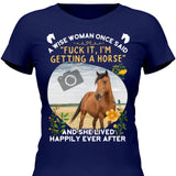 A wise Woman Photo Upload - Customizable T-Shirt
