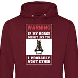 Warning - Customizable Hoodie