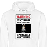 Warning - Customizable Hoodie