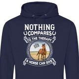 Horse Therapy Photo Upload - Customizable Hoodie