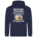 Horse Therapy Photo Upload - Customizable Hoodie