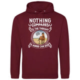 Horse Therapy Photo Upload - Customizable Hoodie