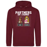 Partners In Crime - Customizable Hoodie