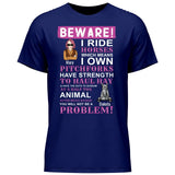 Beware - Customizable T-Shirt