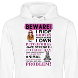 Beware - Customizable Hoodie