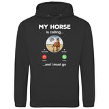 My Horse Is Calling Photo Upload - Customizable Hoodie