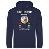 My Horse Is Calling Photo Upload - Customizable Hoodie