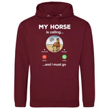 My Horse Is Calling Photo Upload - Customizable Hoodie