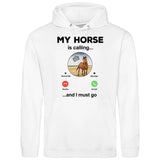 My Horse Is Calling Photo Upload - Customizable Hoodie
