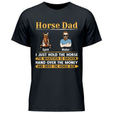 Horse Dad - Customizable T-Shirt