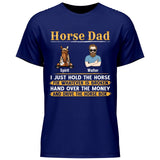Horse Dad - Customizable T-Shirt