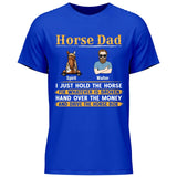 Horse Dad - Customizable T-Shirt