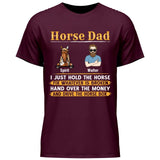 Horse Dad - Customizable T-Shirt