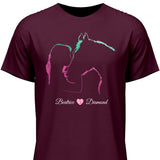 I Love My Horse - Customizable T-Shirt