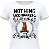 Horse Therapy - Customizable T-Shirt