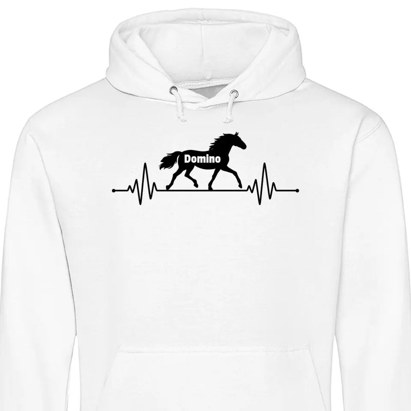 Heartbeat Name - Personalized Hoodie