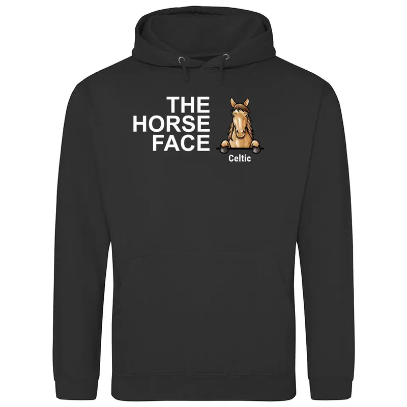 The Horse Face - Personalized Hoodie