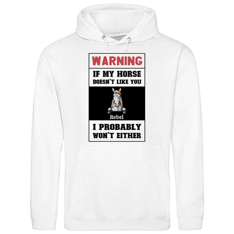 Warning - Personalized Hoodie